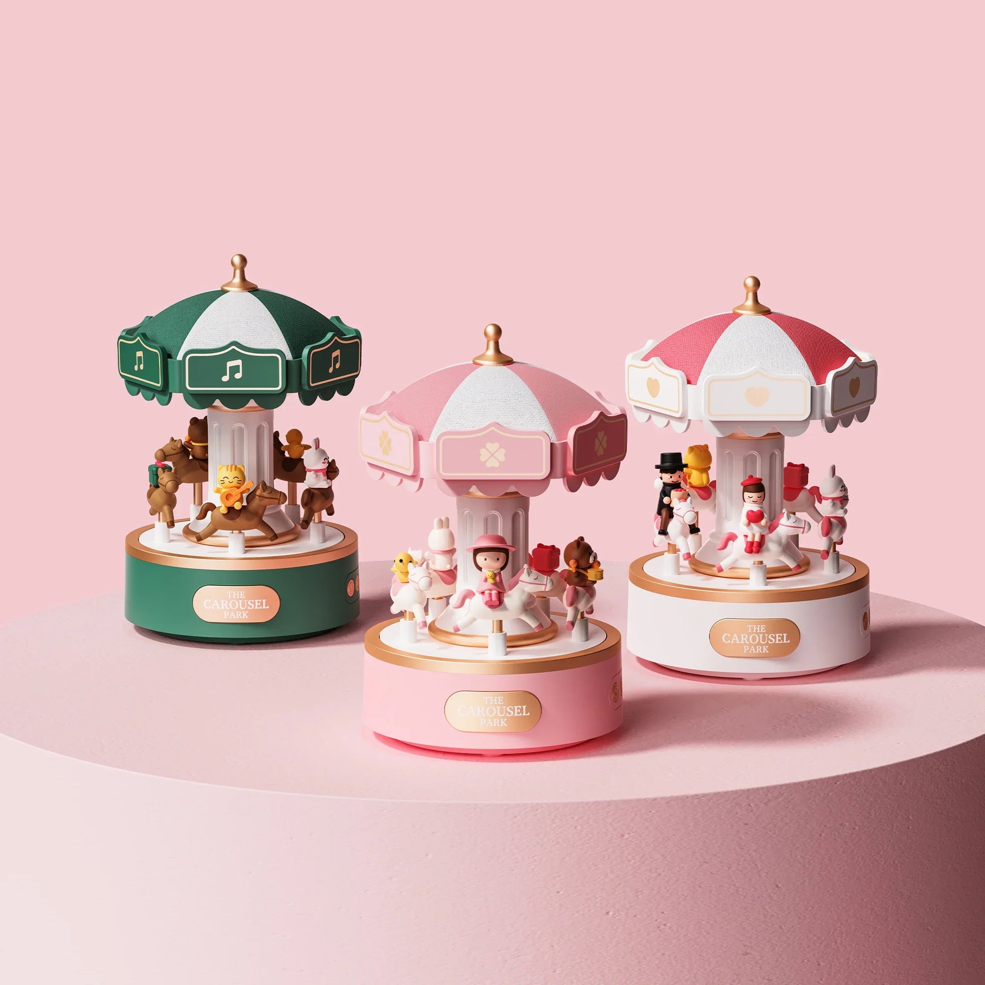 Carousel Musical Night Light