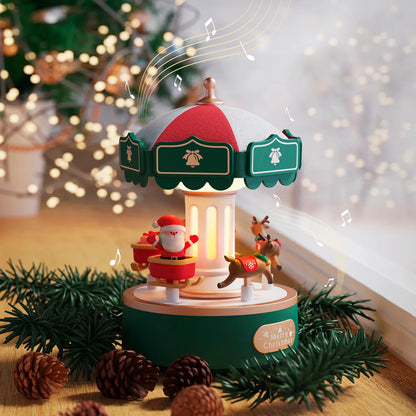 Christmas Carousel Music Boxes