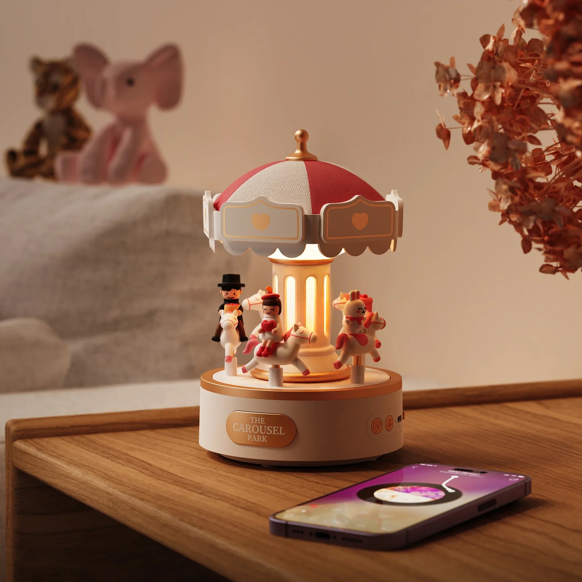 Carousel Musical Night Light