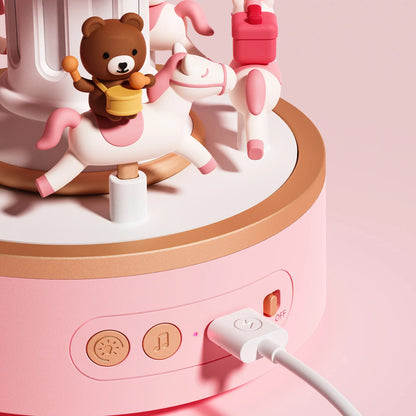 Carousel Musical Night Light
